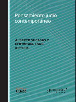 cover image of Pensamiento judío contemporáneo